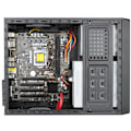 Miniatyrbillede 4 af 4: CARCASE Chieftec, "Uni" mini tower Black, M-ATX desktop, Slimline, sursa 450W, "UE-02B-450BFX"