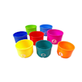 Miniatyrbillede 3 af 7: Educational Bucket Cups Pyramid Boat Sorter for Bathing