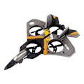 Miniatyrbillede 2 af 5: Airplane Fighter R/C Silver