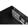 Miniatyrbilde 4 av 7: LANBERG SERVER ENCLOSURE 19" 4U ATX 350/10 SC01-3