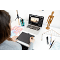 Pikkukuva 7 / 11: TABLETA grafica Wacom Intuos M, Bluetooth, Pistachio "CTL-6100WLE-N" (timbru verde 0.18 lei)