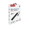 Miniatyrbillede 5 af 5: PROMATE LiteHub-4 USB-C Hub 3x USB 2.0 / 1x USB 3.0
