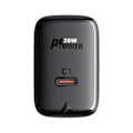 Miniatyrbillede 2 af 5: Wall Charger Acefast A1 PD20W, 1x USB-C (black)