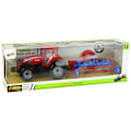Miniatyrbillede 8 af 8: Red Tractor with Plough Friction Drive