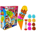 Miniatyrbilde 1 av 6: Skill Game Ice Cream in a Wafer. Colorful Pyramid Arrange the Tower