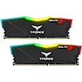 Miniatyrbild 1 av 3: Memory Team Group T-Force Delta RGB Black DDR4 16GB (2x8GB) 3600MHz 1.35V
