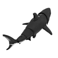Pikkukuva 5 / 7: Infrared Remote Controlled Black Shark Moves Tail Water