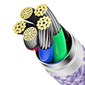 Miniatyrbillede 7 af 7: USB-C cable for Lightning Baseus Dynamic Series, 20W, 2m (purple)