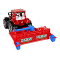 Miniatyrbillede 4 af 8: Red Tractor with Plough Friction Drive