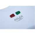 Miniatyrbilde 5 av 5: Adler | Waffle maker | AD 311 | 700 W | Number of pastry 2 | Belgium | White