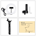 Miniatyrbilde 2 av 3: Desktop arm stand Puluz with 20cm LED Vlogging Ring PKT3089B