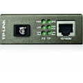 Miniatyrbillede 3 af 5: TP-Link 10/100Mbps WDM Media Converter