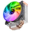Miniatyrbillede 2 af 6: Mars Gaming MCPU-VR CPU Cooler Dual Infinity Mirror ARGB 180W 120mm