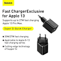Miniatyrbilde 9 av 11: Baseus Super Si PD Wall Charger  30W / 1x USB-C