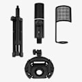 Miniatyrbillede 2 af 6: Streamplify MIC TRIPOD Black Studio microphone