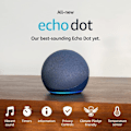Miniatyrbilde 3 av 10: Amazon Echo Dot (5th Generation) - sma