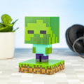 Miniatyrbillede 3 af 3: Paladone Minecraft Zombie Icon Lamp