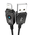 Miniatyrbillede 3 af 10: Baseus Unbreakable USB A to iP cable 1 m 5V-2.4A Black