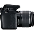 Miniatyrbild 3 av 9: Canon | SLR Camera Kit | Megapixel 24.1 MP | ISO sensitivity (max) 12800 | Display diagonal 3.0 " | Wi-Fi | Video recording | APS-C | Black