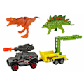 Pikkukuva 2 / 3: Dinosaurs Set Auto Rocket Trailer