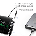 Miniatyrbillede 3 af 9: Adapteris Baseus L41 USB-C to Mini Jack 3.5mm + USB-C