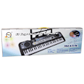 Miniatyrbillede 6 af 6: Keyboard with Microphone Musical Instrument Black
