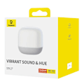 Miniatyrbillede 6 af 10: BOXA Baseus AeQur V2, wireless, 14 ore durata baterie, suporta pairing stereo cu alta boxa Baseus AeQur, alb, "A20050500211-00"  (timbru verde 2.00 le