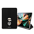 Miniatyrbillede 1 af 4: Karl Lagerfeld Saffiano KLFC12OKCK Book Cover Case For Tablet Apple iPad 12.9" Pro 2021