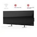 Miniatyrbilde 1 av 7: AENO Premium Eco Smart Heater, 700W, Tempered glass, Infrared+convection heating type, Plug type: Europe (E/F type), BLACK