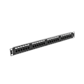 Miniatyrbillede 3 af 5: Lanberg patch panel 24 port 1U Cat.5e UTP Black PPU5-1024-B