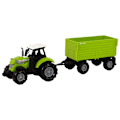 Pikkukuva 1 / 5: Farm Tractor with Trailer Lights Sounds Green