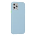 Pikkukuva 2 / 3: Mocco Soft Cream Silicone Back Case for Apple iPhone 12 Mini Blue