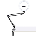 Miniatyrbild 3 av 3: Desktop arm stand Puluz with 26cm LED Vlogging Ring PKT3090B