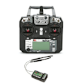 Pikkukuva 2 / 4: Transmitter + receiver set FlySky FS-i6x + A6B