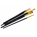 Miniatyrbillede 2 af 3: Set of Artist Brushes 5 Shapes