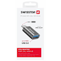 Miniatyrbillede 2 af 5: Swissten otg adapter usb-c(m)/usb-a(f)