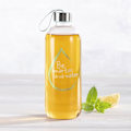 Miniatyrbillede 2 af 10: Xavax To Go Glass Bottle, 1l, with Protective Sleeve, Loop, for Carbonated & Hot/Cold