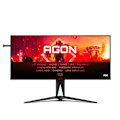 Miniatyrbilde 2 av 10: AOC AG405UXC | IPS | WQHD | 21:9 | 144 Hz | 1 ms | 3440 x 1440 pixels | 350 cd/m² | HDMI ports quantity 2 | Black