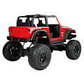 Miniatyrbillede 3 af 9: Red Remote Controlled Jeep Terrain Car 2.4G