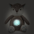 Miniatyrbillede 6 af 6: CANPOL BABIES 3in1 plush fawn with music box and projector, 0m +, brown, 77/206_brow