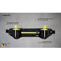 Pikkukuva 3 / 7: Hip bag with bottles AVENTO 44RA Black/Fluorescent yellow