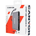 Pikkukuva 2 / 4: CANYON hub DS-14 8in1 4k USB-C Dark Grey