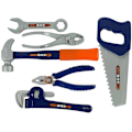 Miniatyrbilde 1 av 4: Handyman Set Tools Screwdriver Hammer Saw