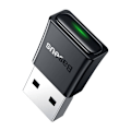 Miniatyrbilde 3 av 10: Baseus HUB BA07 Bluetooth USB Adapter BT 5.3, with LED indicator, 20m range, Black (ZJBA010001)