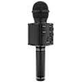 Miniatyrbillede 1 af 5: RoGer Bluetooth Microphone Karaoke With Build In Speaker / 2x 5W / Aux / USB / MicroSD / Black