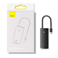 Miniatyrbillede 2 af 11: Baseus Lite Series Hub 6w1 USB-C to 2x USB 3.0 + USB-C + HDMI + SD/TF (black)
