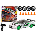 Miniatyrbilde 1 av 5: DRIFT Rally Car Set+ R/C remote control and accessories Speeds up to 15 km/h