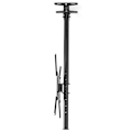 Miniatyrbilde 1 av 3: NEDIS stropní držák pro LCD a TV/ 26 - 42"/ nosnost 20 kg/ náklon 25°/ úhel otáčení 90°/ nastavitelná výšká/ ocel/ černý
