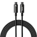 Pikkukuva 9 / 9: CABLU alimentare si date Baseus Tungsten Gold, Fast Charging Data Cable pt. smartphone, USB Type-C la USB Type-C PD 3.1, 240W, braided, 3m, negru "CAW