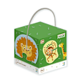 Miniatyrbillede 3 af 3: DODO puzzle 2-3-4 elements Animals D, 300153
